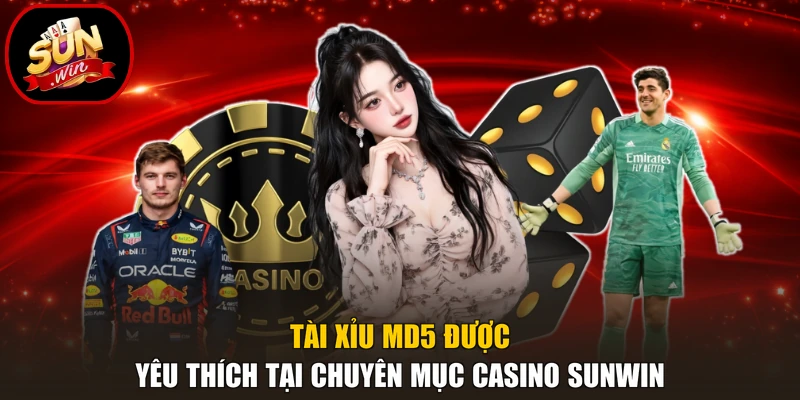 Casino 3 Tài xỉu MD5 được yêu thích tại chuyên mục casino Sunwin