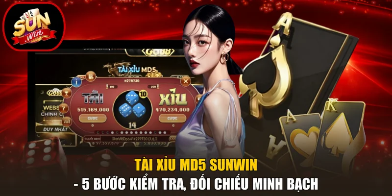 Tài Xỉu MD5 Sunwin - 5 Bước Kiểm Tra, Đối Chiếu Minh Bạch